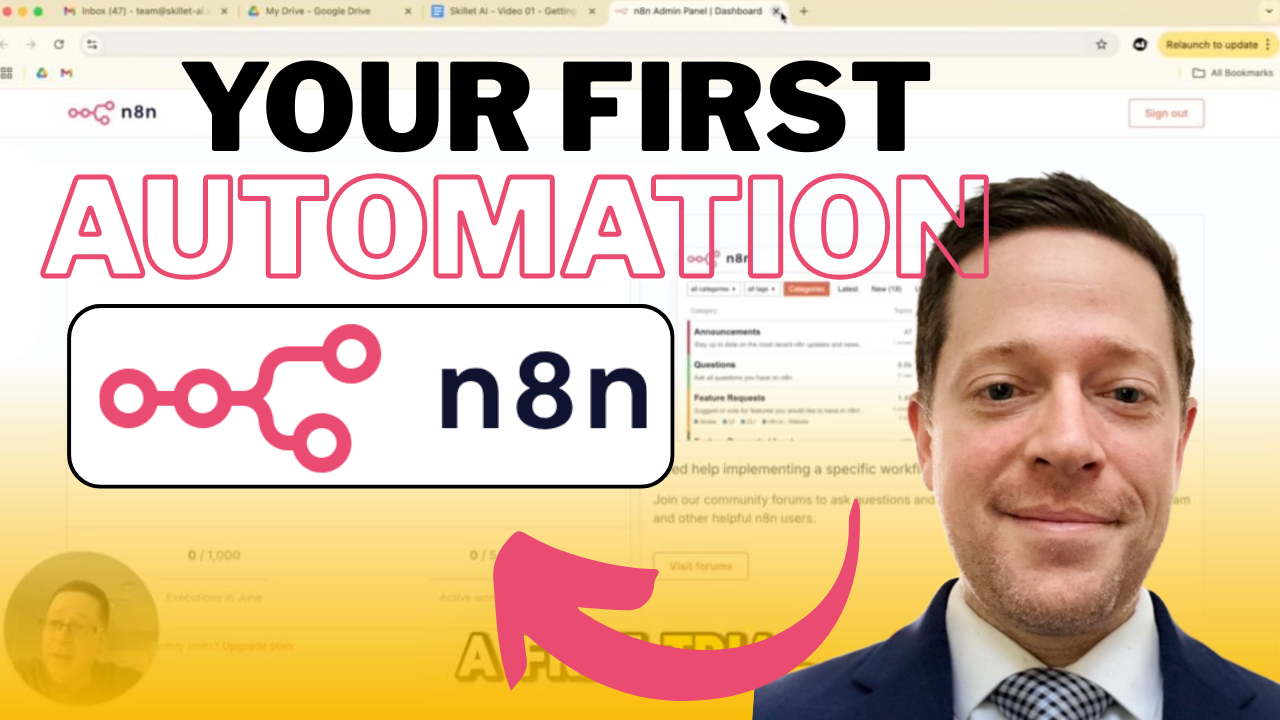 Getting Started: Building Your First n8n Automation